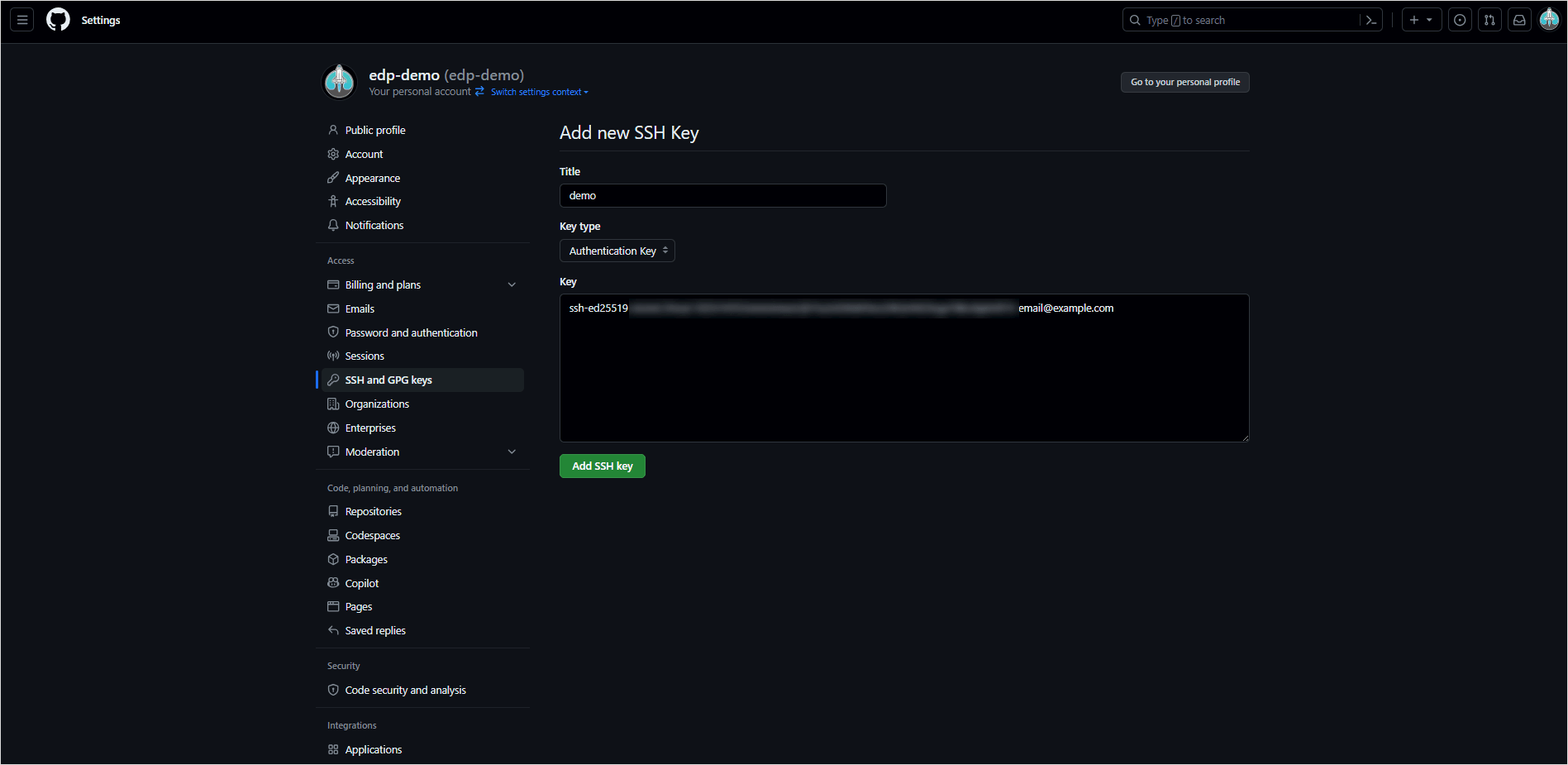 Repo permission