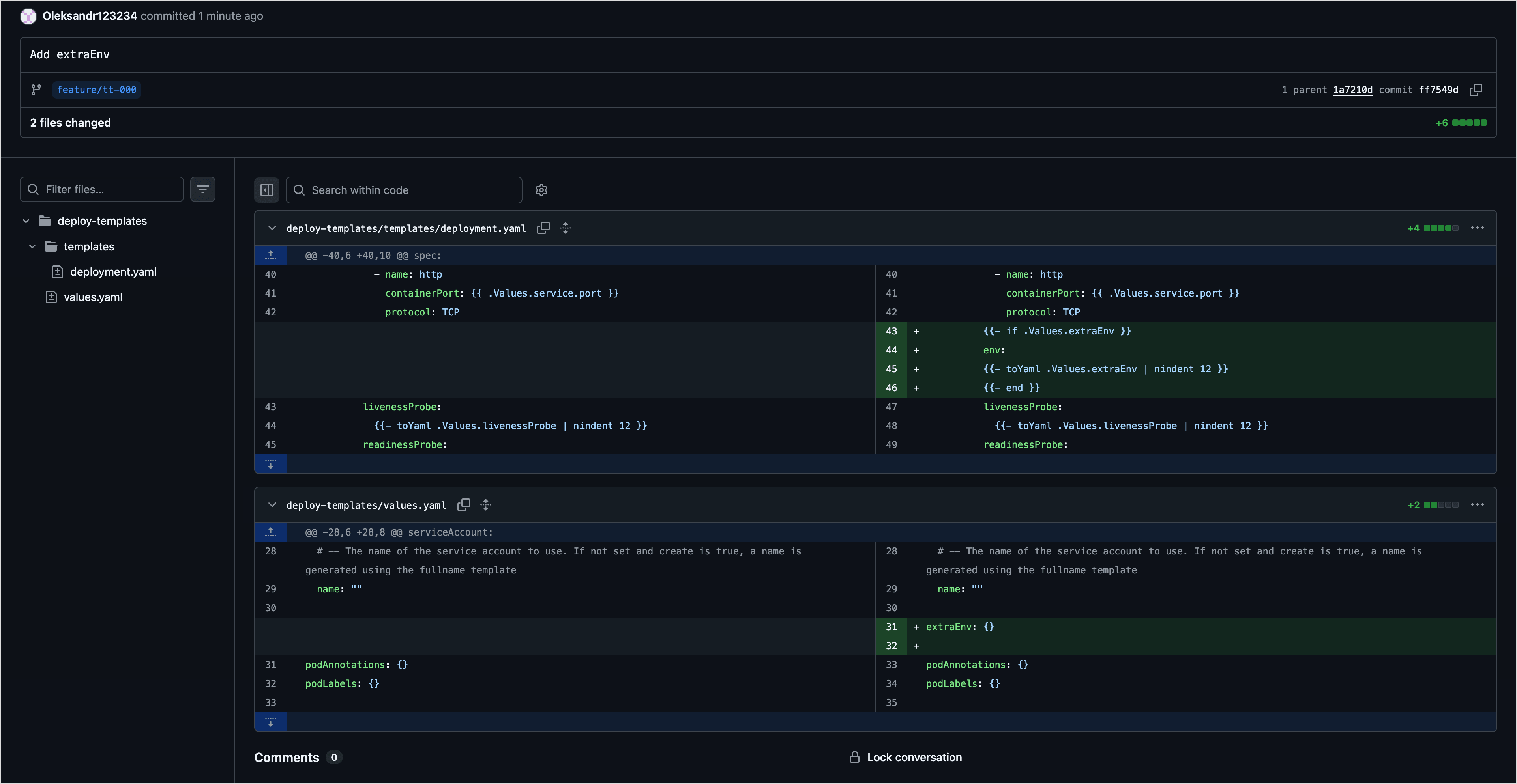 Open application source code