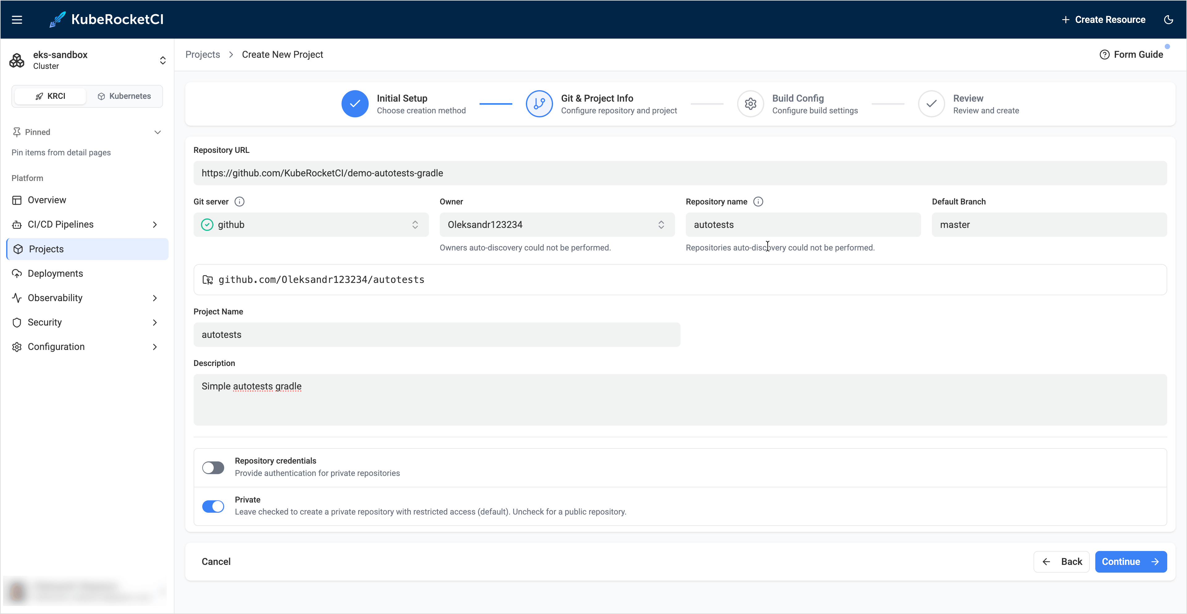 Autotests codebase Autotests codebase