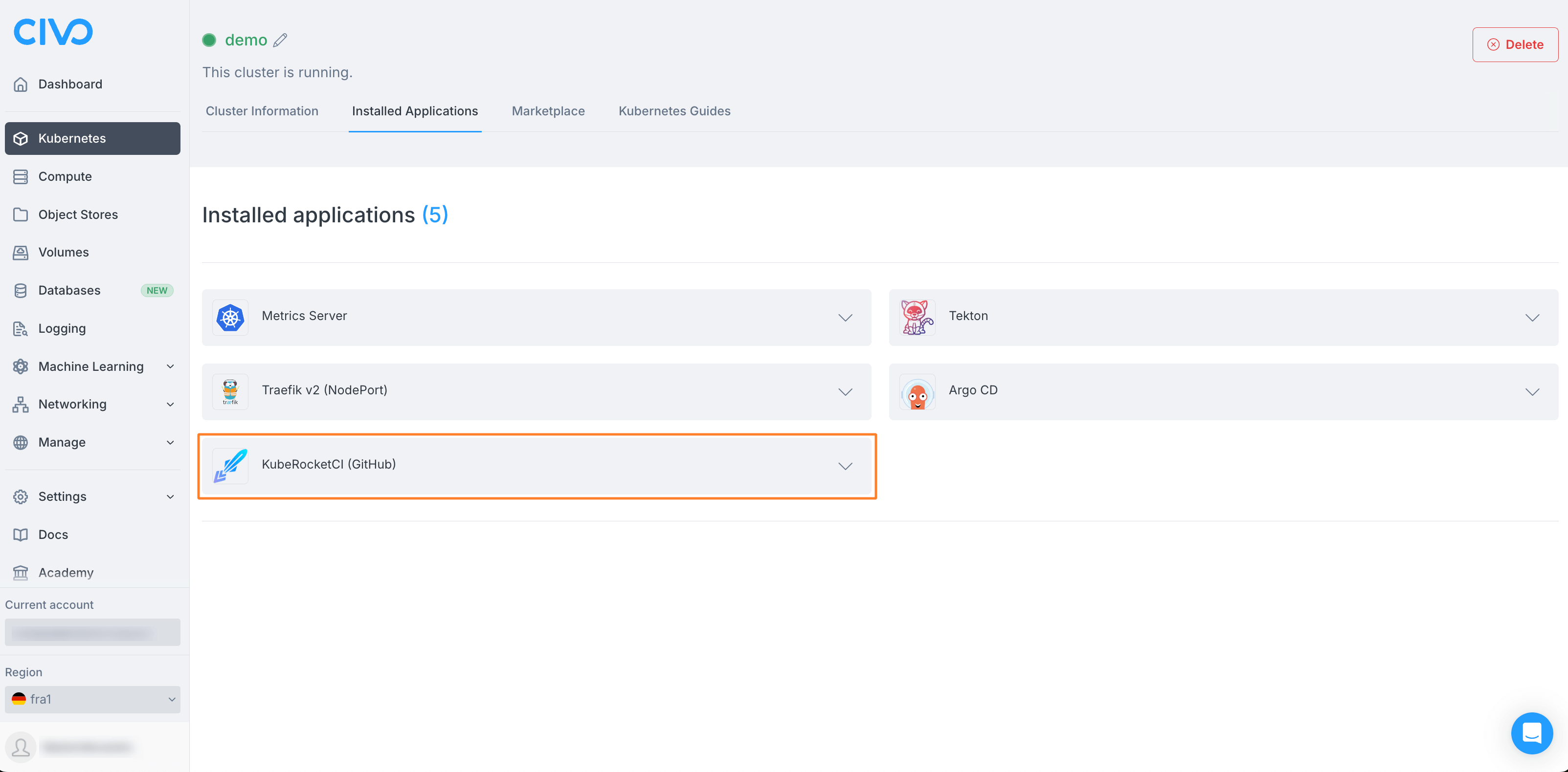 KubeRocketCI installed KubeRocketCI installed