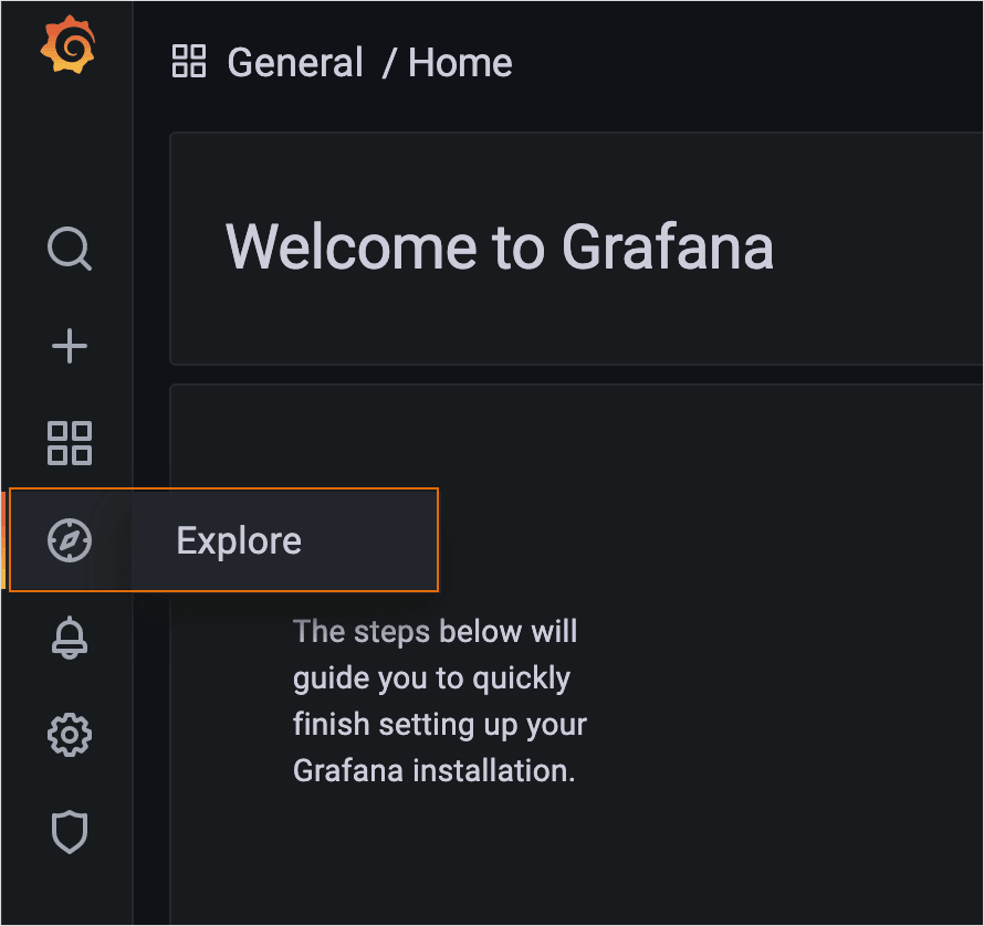 Grafana explore