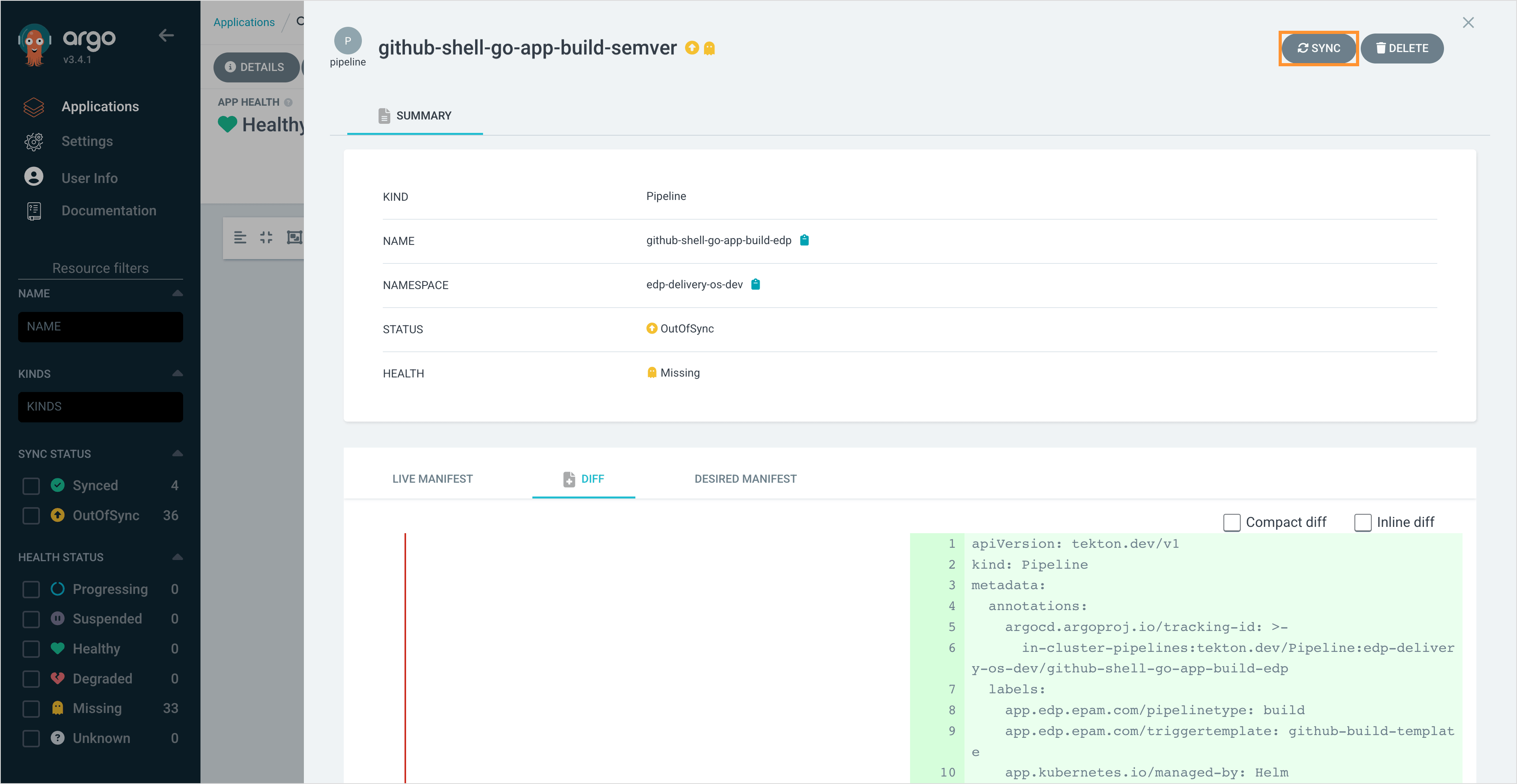 Synchronize resource Synchronize resource